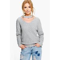 Choker Fisherman Jumper - silver