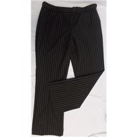 Charles Tyrwhitt size 18 black pinstripe trousers