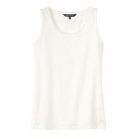 Chiffon Trim Vest