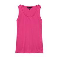 Chiffon Trim Vest