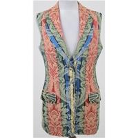 charles gray size s multi coloured waistcoat