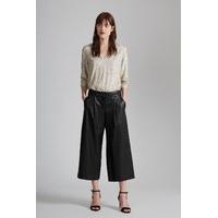 Chicago Faux Leather Culottes