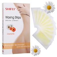 Chamomile Wax Strips Women Body Armpit Underarm Bikini Legs Hair Removal Depilatory Wax Strips