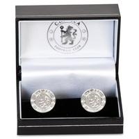 Chelsea Crest Cufflinks - Sterling Silver