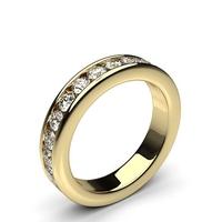 Channel Setting Full Eternity Diamond Ring