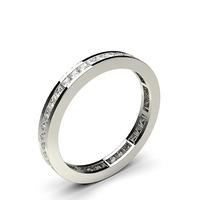 Channel Setting Full Eternity Diamond Ring