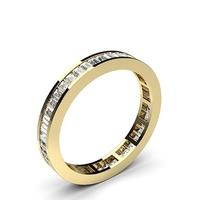 Channel Setting Full Eternity Diamond Ring