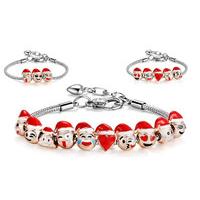 Christmas Emotion Charm Bracelet