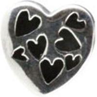 Chrysalis 925 Sterling Silver \'Lots of Love\' Heart Spacer