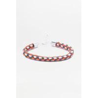 Chunky Rope Bracelet, DARK ORANGE