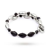 chrysalis fire black wrap bangle