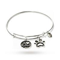 Chrysalis I Love My Dog Expandable Bangle