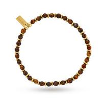 ChloBo Mens Tigers Eye Mini Disc Bracelet