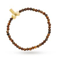 ChloBo Mens Tigers Eye Small Bracelet