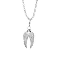 ChloBo Belcher Chain With Wing Duo Pendant