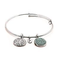 chrysalis aquamarine crystal march bangle