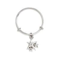 Chrysalis Charmed Lucky Star Expandable Ring in Silver