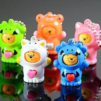 Changeable Face Doll Keychain Reduce Pressure(Random Color)