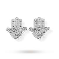 ChloBo Stud Hamsa Hand Earrings