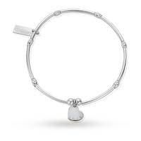 ChloBo Mini Noodle Sparkle Rice Love Heart Bracelet