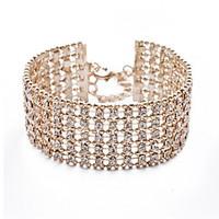 Charming 18K Gold Plated with Crystal Bracelet More Colors