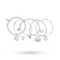 ChloBo Set Of 5 Love Bracelets