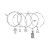 ChloBo Set Of 5 Karma Bracelets