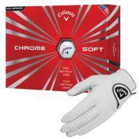 Chrome Soft Golf Balls and Dawn Patrol Glove Offer