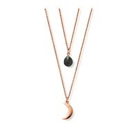 ChloBo Multi Way Labradorite & Moon Necklace