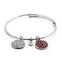 Chrysalis Ruby Crystal July Bangle