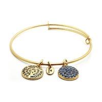 Chrysalis Sapphire Crystal September Bangle