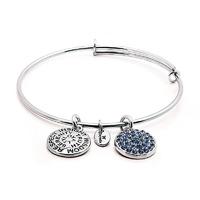 Chrysalis Sapphire Crystal September Bangle