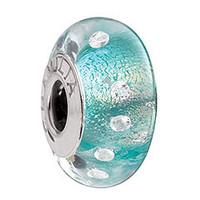 Chamilia Charm Radiance Iridescent Teal Shimmer