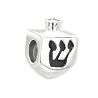 chamilia charm dreidel silver