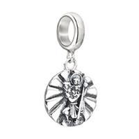 chamilia charm saint christopher soul silver