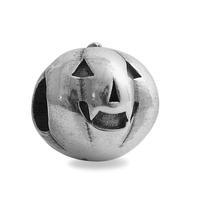 Charm Silver Pumpkin