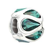 Chamilia Charm Embrace Emerald Swarovski Silver