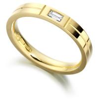 Charles Green Diamond Set Wedding Ring