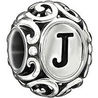 Chamilia Charm Letter J Silver