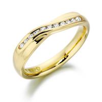 Charles Green Diamond Set Wedding Ring