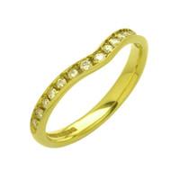 Charles Green Diamond Set Wedding Ring