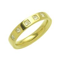 Charles Green Diamond Set Wedding Ring