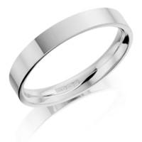 Charles Green Flat Court Shape Wedding Ring