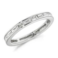 Charles Green Full Eternity Diamond Set Wedding Ring