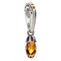 chamilia charm briolette amber d