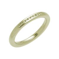 Charles Green Diamond Set Wedding Band