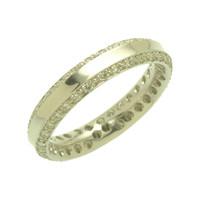 Charles Green Diamond Set Wedding Ring