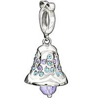 chamilia charm wedding bells silver