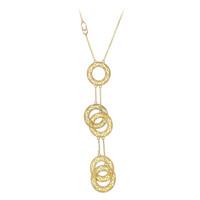 chimento greca 18ct yellow rose gold link necklace d