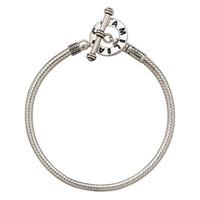 chamilia bracelet double snake t bar small